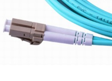 lc lc patch cord OM3 / OM4 3Meter 10 Gigabit Multimode Duplex PVC LSZH
