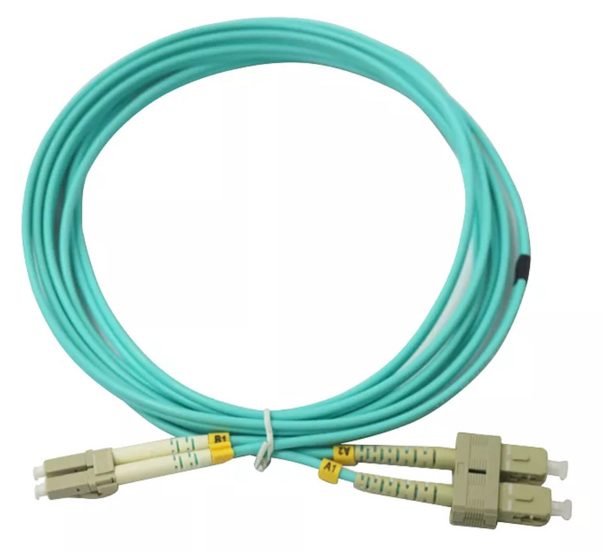 3.0mm OM3 Fiber Optic Patch Cord 3 Meter LC Ke SC Multimode Duplex Fiber Optic Patch Cable