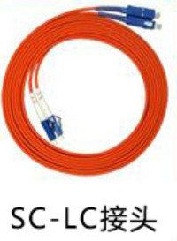 LSZH PVC Jacket LC SC Patch Cord OM2 Duplex Multimode Diameter 0.9mm / 2.0mm / 3.0mm