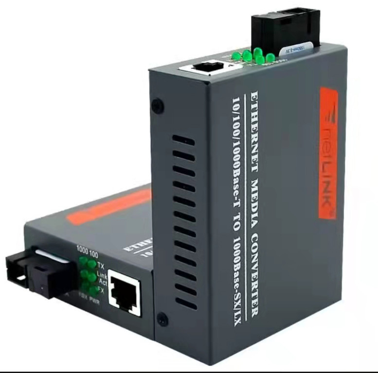 Gigabit Optical Fiber Transceiver 20KM 1310nm 1550nm HTB-GS-03A/B Single Mode Single Fibers