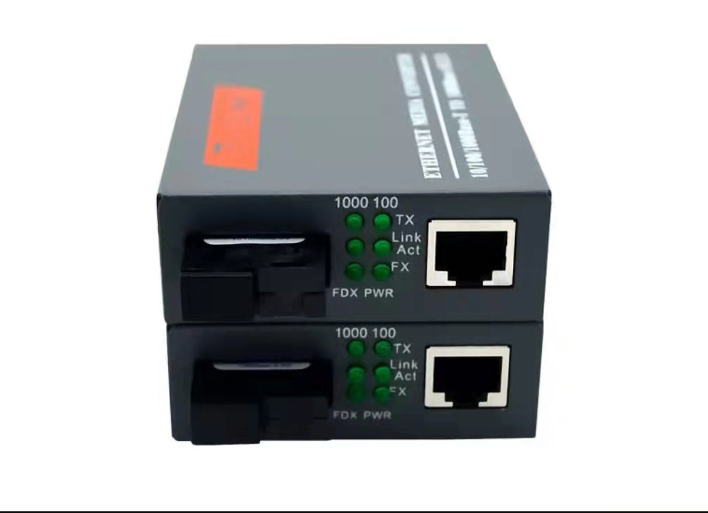 Gigabit Optical Fiber Transceiver 20KM 1310nm 1550nm HTB-GS-03A/B Single Mode Single Fibers