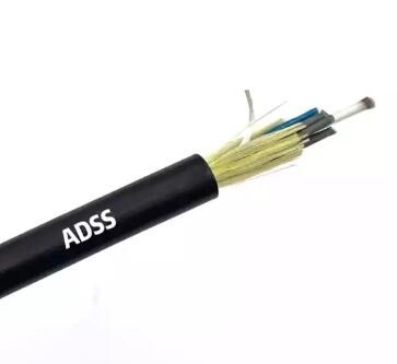 Iklan Kabel Serat Optik Tahan Air 48 96 Core Aerial Single Mode 100/200/300m Span