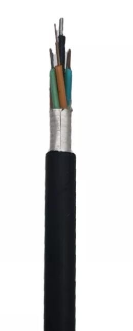 GYTS SM Armored 48 Core Fiber Optic Cable Outdoor 9/125u Untuk Komunikasi Telekomunikasi