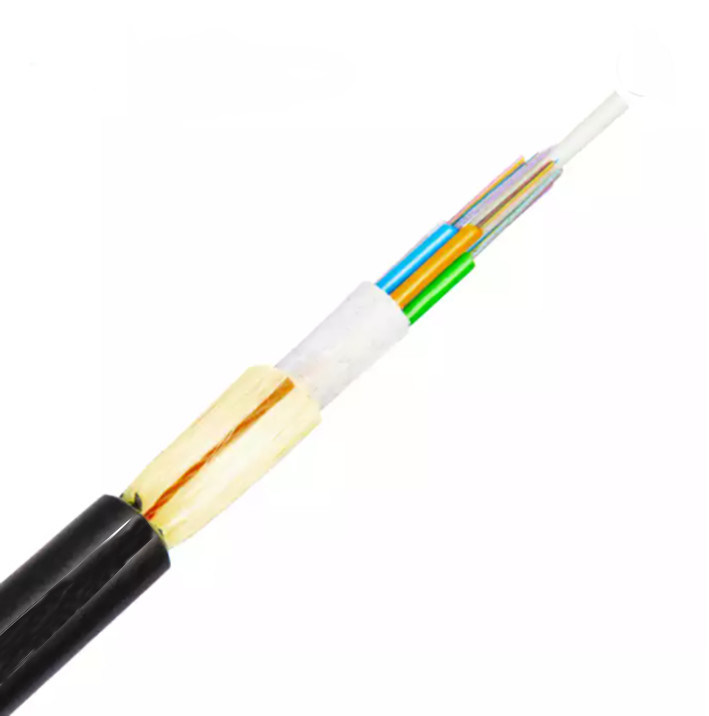 Iklan Kabel Serat Optik Mode Tunggal Luar Ruangan G652D / G657A1 / G657A2 PVC LSZH LSOH PE HDPE