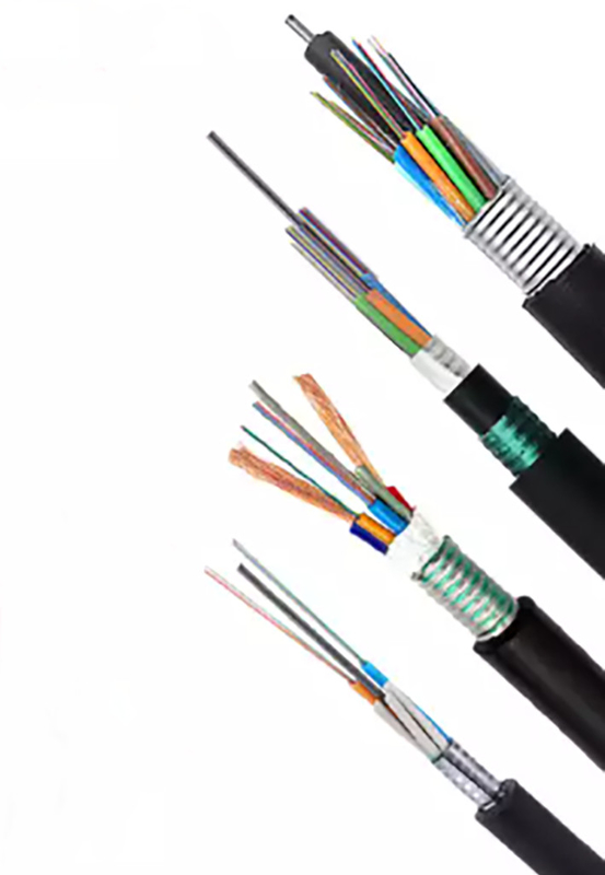 Kabel Serat Optik Pemakaman Langsung GYTA Lapis Baja Single Mode 144 Core Double Sheath