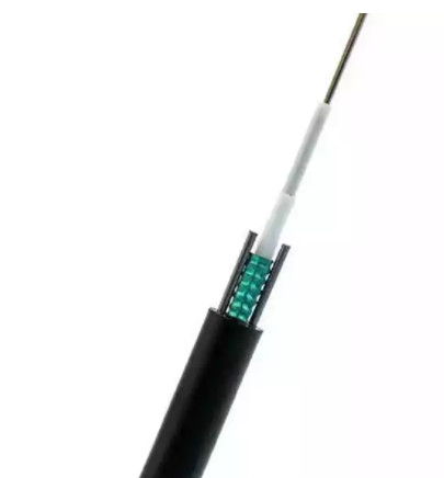 12 Kabel Fiber Aerial Optical Fiber GYXTW G652D / SM 1500N Untuk Komunikasi Telekomunikasi