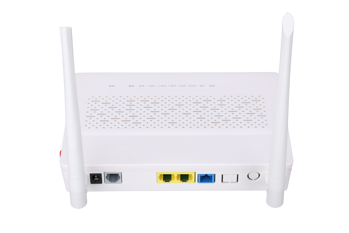 2LAN WIFI POTS ONU Unit Jaringan Optik 1*10/100M Dan 1*10/100/1000M Dengan Negosiasi Otomatis
