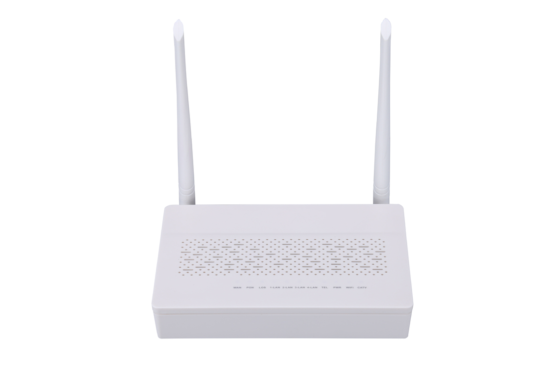 Mode 2T2R GPON EPON ONU 3FE 1GE POTS WIFI CATV Serat Ganda Modem FTTH ONU