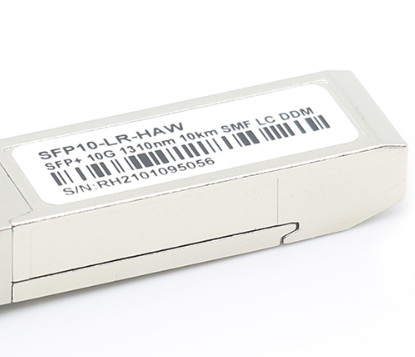 Modul Transceiver Serat Optik 10G Konektor Duplex LC 1310nm Pemancar Laser DFB 10KM