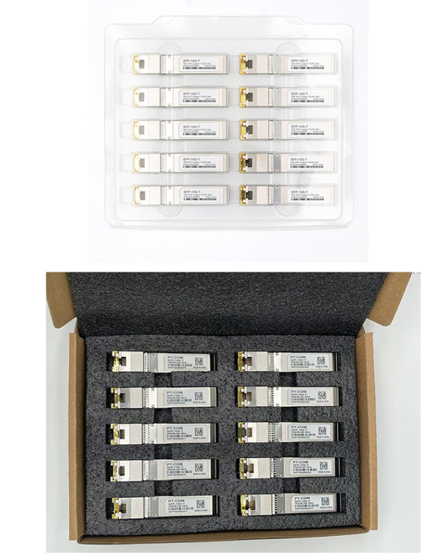 Single Mode LC / SC DDM OEM SFP Fiber Optic Transceiver 0,050 Kg Berat Kotor