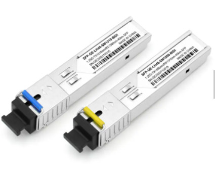 Transceiver Serat Optik SFP - Konektor LC/SC Duplex 850nm/1310nm/1550nm Simplex 1310nm/1490nm/1550nm DDM OEM