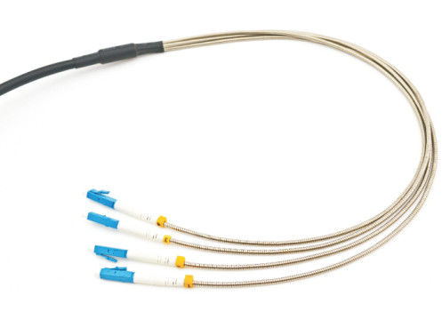 Kabel Patch Serat Optik Lapis Baja LC 4 Core SM Lapis Baja Uniboot Luar Ruangan