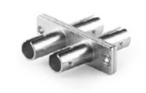 fiber optic adapters Inse<0.2 dB ST Duplex Adapter  Excellent Changeability Local Area Network application