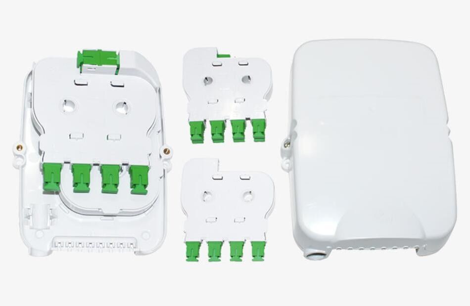 8 Serat Kotak Distribusi Serat Optik Bukti Basah Kotak Fiber Optic Splitter Untuk FTTH