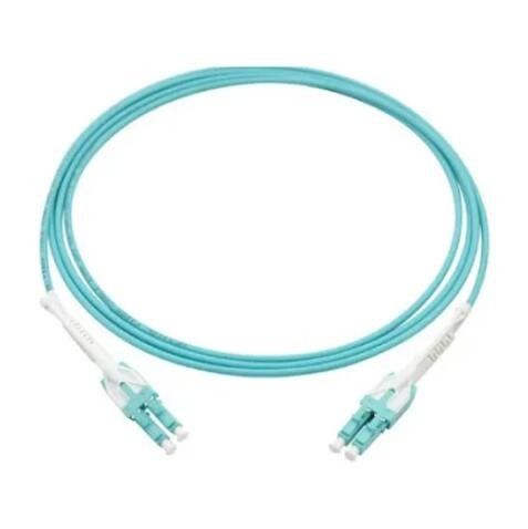 125µm Lc Lc Duplex Patch Cord, AQUA Multimode Fiber Jumpers