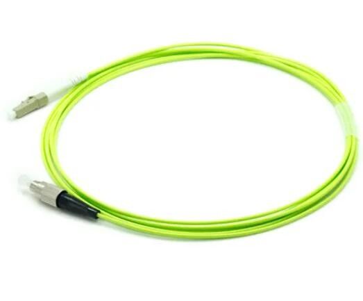 OEM Round Wire APC LC Ke FC Patch Cord Bahan PVC