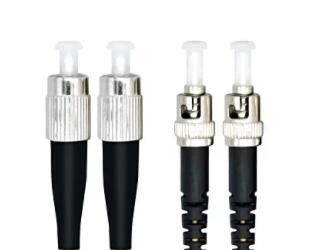 Kabel Patch Serat Optik FC, FC Ke ST Fiber Optic Jumper Dia 0.9mm