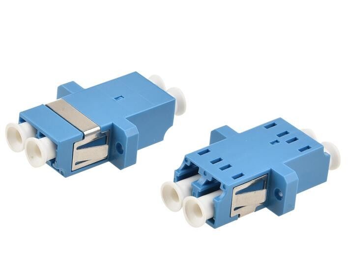 Lc Adapter Upc Polish Stype Single Mode Duplex Core One-Piece Optic Adapter