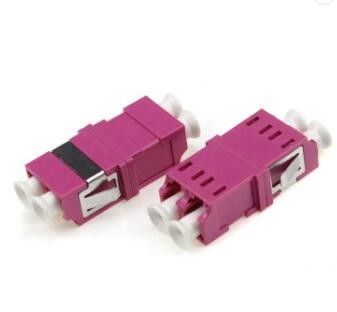 Duplex OM4 Fiber Optic Adapters, lc to lc fiber adapter Jenis Simetri