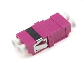 Duplex OM4 Fiber Optic Adapters, lc to lc fiber adapter Jenis Simetri
