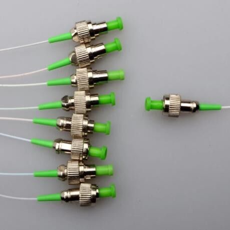 FC APC Fiber Optic Cable Splitter 0.9mm G657A Jenis Tabung Baja Tahan Karat