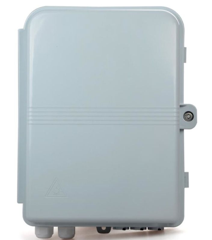 Kotak Dinding Fiber Optic 1:16 Cassette Splitter Atau 24 Core Pigtail Dan Adaptor Kotak FTTH FDB
