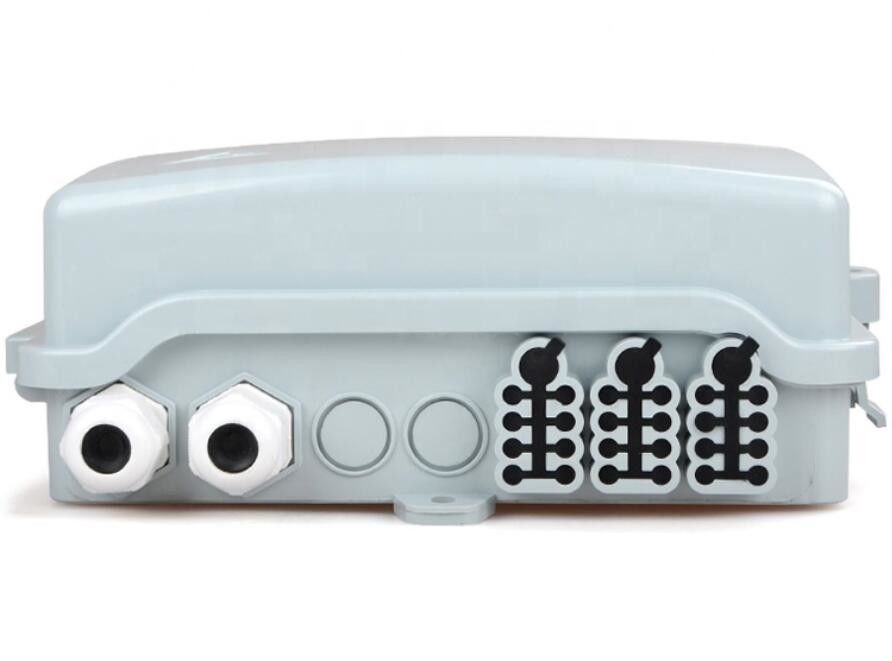 Kotak Dinding Fiber Optic 1:16 Cassette Splitter Atau 24 Core Pigtail Dan Adaptor Kotak FTTH FDB