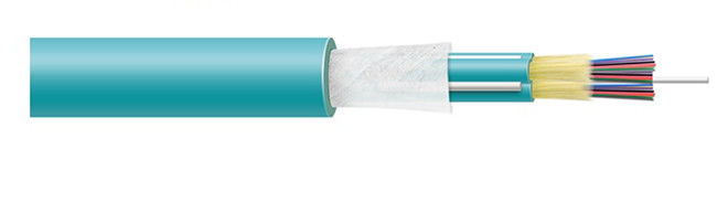 288 Core Multicore Fiber Cable, jaket PVC Kabel Fiber Om3 Terdampar