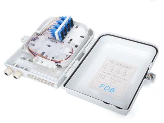 SGS ABS SC Kotak Distribusi Serat Optik 16 Core Ftth LGX Splitter