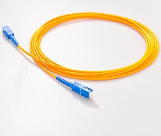 Simplex SM LSZH FTTX Fiber Optic Patch Cord SC UPC Ke SC UPC 2.0mm