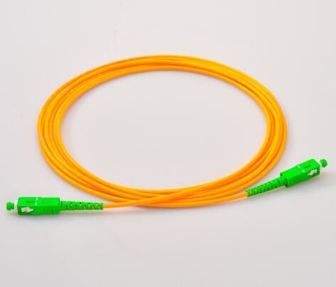 G652D G657A Kabel Patch Serat Optik SC APC Ke SC APC Lszh