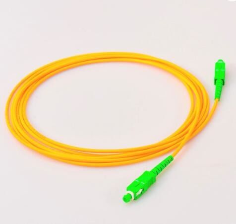 G652D G657A Kabel Patch Serat Optik SC APC Ke SC APC Lszh