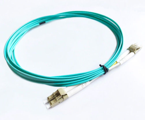 FTTH 2mm Duplex LC UPC Fiber Optic Patch Cord MM OM3 50/125