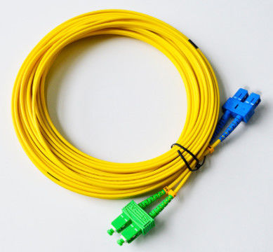 SM Duplex SC/UPC-SC/APC 3.0mm Fiber Optic Jumper 10m SGS ISO
