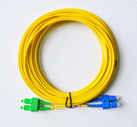 SM Duplex SC/UPC-SC/APC 3.0mm Fiber Optic Jumper 10m SGS ISO