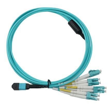 Mpo Lc Duplex 8F Kabel Patch Serat Optik 5m Kabel PC APC Polandia