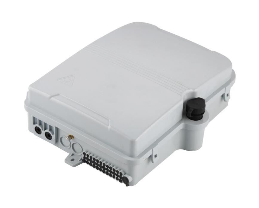 CATV PC ABS Bingkai Distribusi Serat Optik 24 Core Wall Mounted SGS