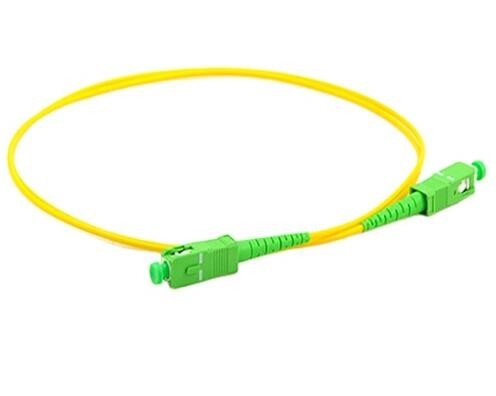 Kabel Patch Serat Optik 2.0mm Panjang 3m APC Polishing SC SC Simplex Patch Cord