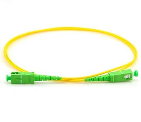 Kabel Patch Serat Optik 2.0mm Panjang 3m APC Polishing SC SC Simplex Patch Cord