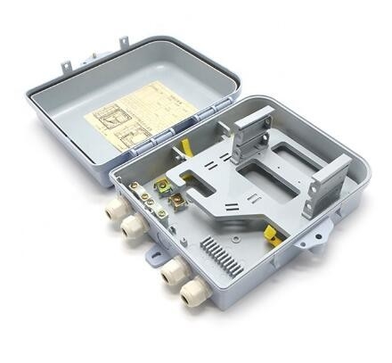 Wall Mount Fiber Distribution Box 16 Port ODB ODP ABS Outdoor Fiber Termination Box