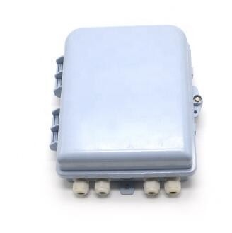 Wall Mount Fiber Distribution Box 16 Port ODB ODP ABS Outdoor Fiber Termination Box