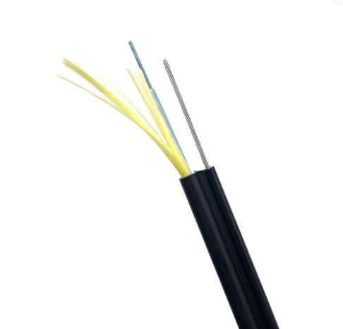 GYFXTC8Y Kabel Serat Optik Luar Ruangan 4 - 12 Core Mode Tunggal Untuk Komunikasi Telekomunikasi